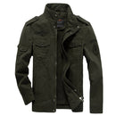 Jaqueta Tática Militar Masculina — Múltiplos Bolsos, Corta-Vento e Resistente
