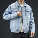 Jaqueta Jeans Masculina com Forro de Veludo — Quente, Estilosa e Versátil