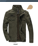 Jaqueta Tática Militar Masculina — Múltiplos Bolsos, Corta-Vento e Resistente