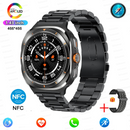 Watch 7 Ultra -  SmartWatch Dial Personalizado por IA, HD, AMOLED, Bússola, Chamada de Voz, NFC, GPS