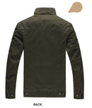 Jaqueta Tática Militar Masculina — Múltiplos Bolsos, Corta-Vento e Resistente