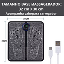 MASSAGEADOR EMS - Estimulação Magnética Para os Pés