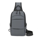 Bolsa Peito Masculina à Prova D'Água c/ USB