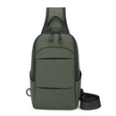 Bolsa Peito Masculina à Prova D'Água c/ USB